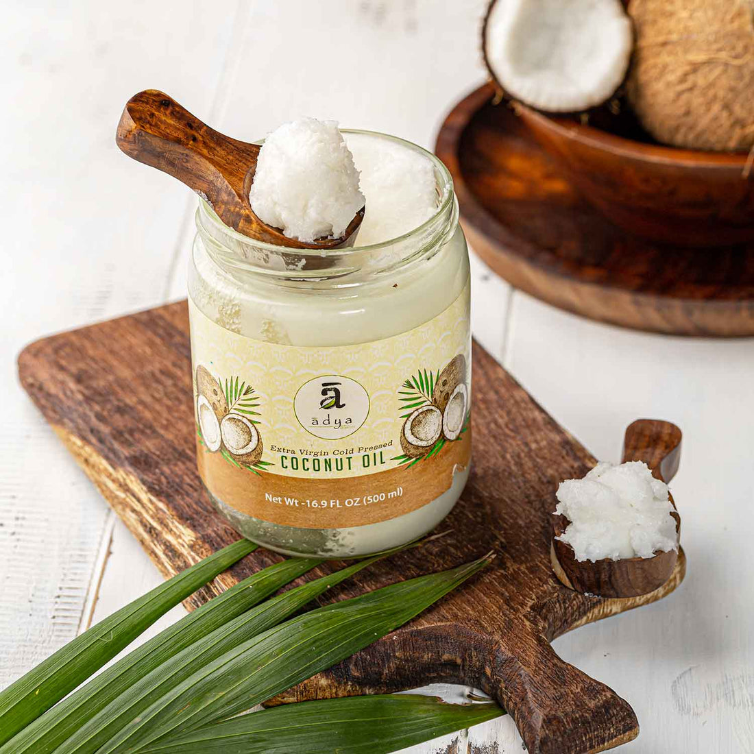 Oil pulling with Coconut Oil!