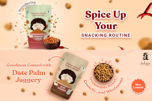 Spice Up Your Snacking: Exploring the Delicious World of Gur Chana and Peri Peri Chana