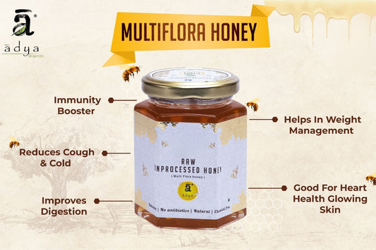 Supercharge Your Immunity: The Power of Raw Unprocessed Multiflora Honey