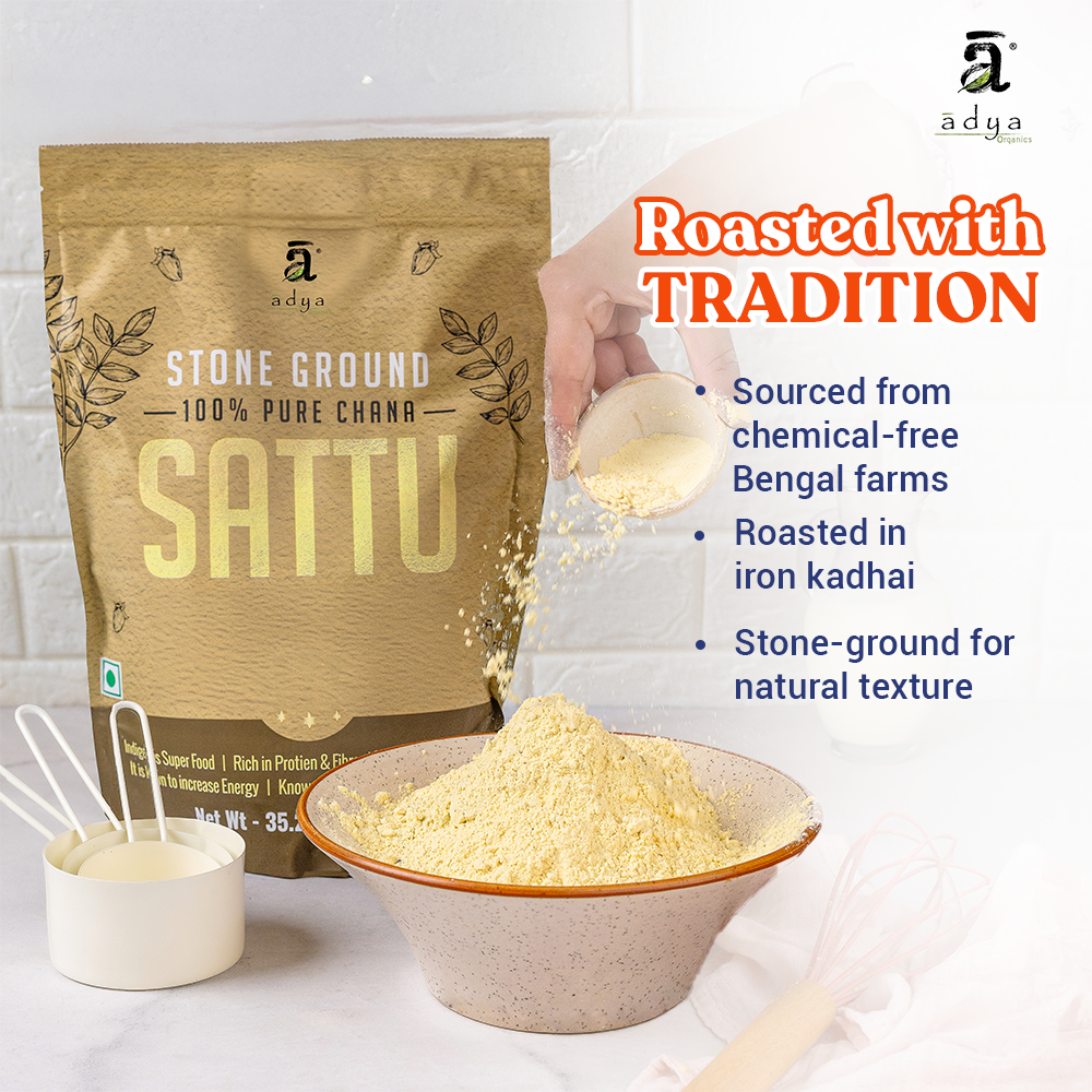 Organic Chana Sattu Powder