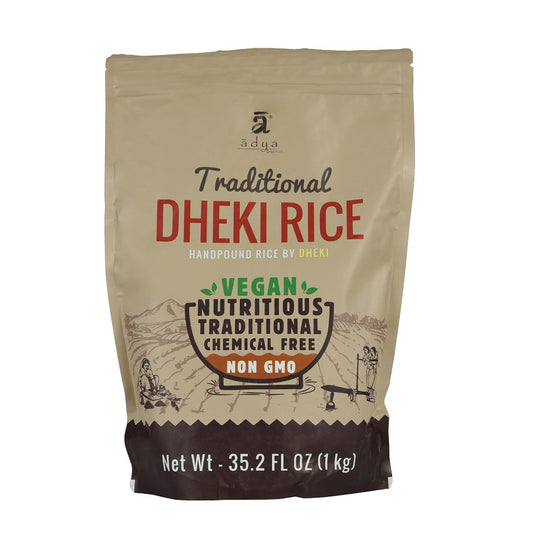 Hand Pounded Rice (Dheki Rice)