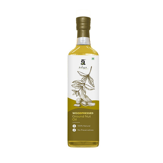 Woodpressed Groundnut Oil