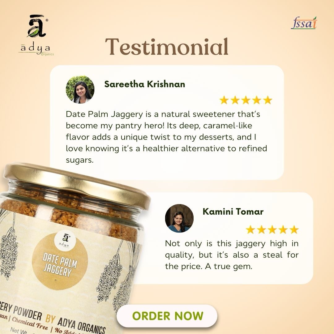 Date Palm Jaggery Powder