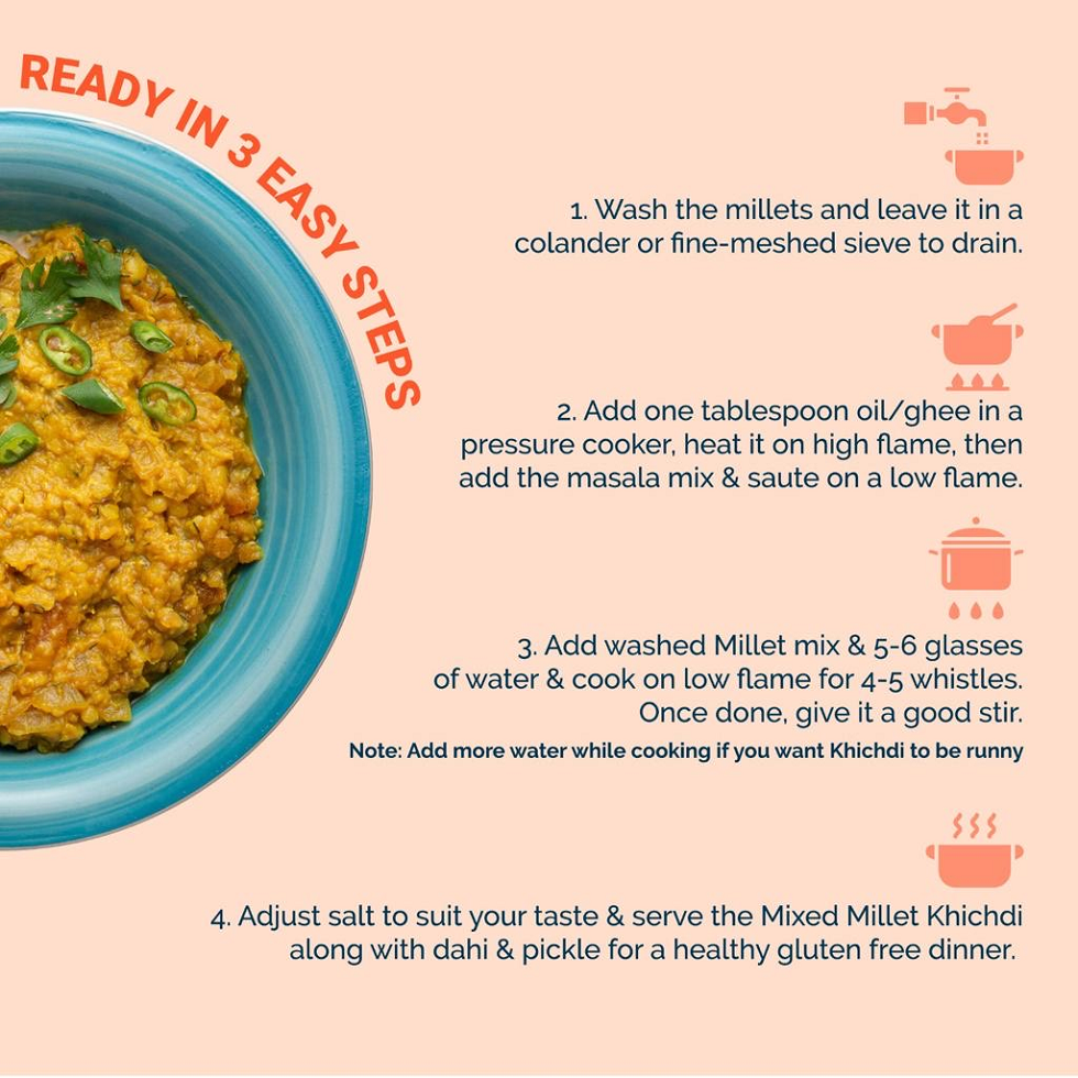 Organic Millet Khichdi Mix