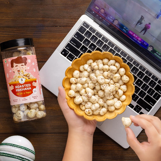 Roasted Makhana (Pink Salt & Pepper)