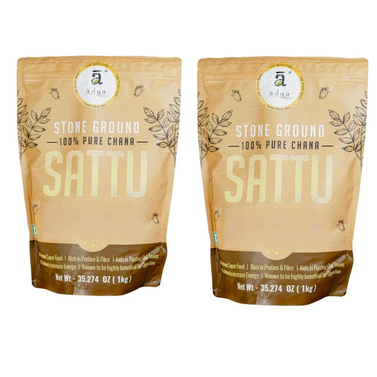 Organic Chana Sattu Powder- Pack of 2