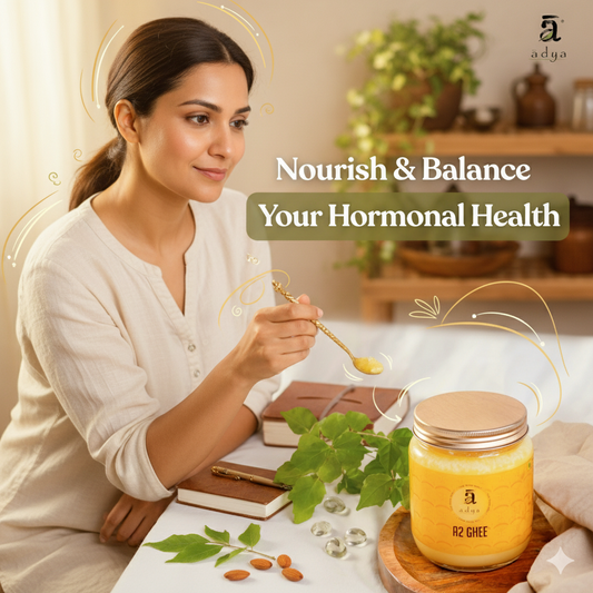 How A2 Ghee Supports Hormonal Balance and Women’s Health?