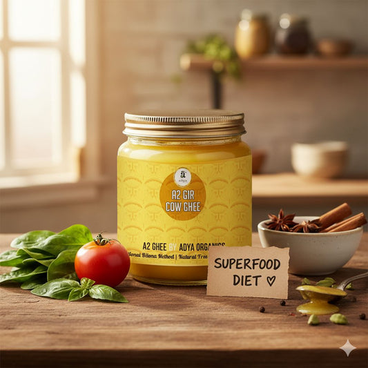 Why A2 Gir Cow Ghee Is the Superfood Your Diet Needs? - Adya Organics