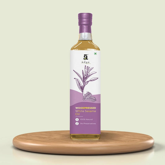 Woodpressed White Sesame Oil