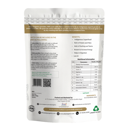 Organic Chana Sattu Powder