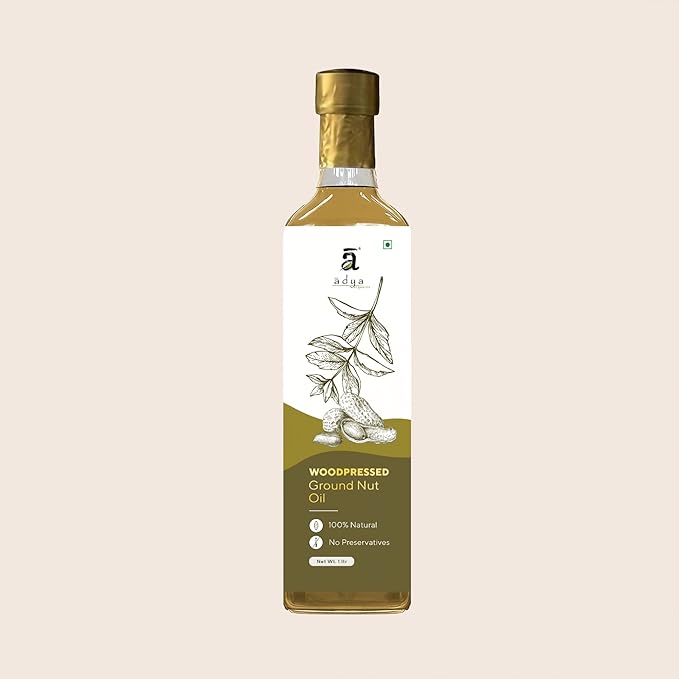 Groundnut Oil( 1 L) + Olive Oil(500 ml)