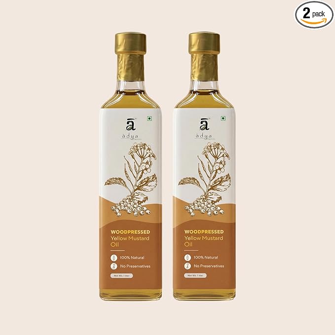 Woodpressed Yellow Mustard Oil