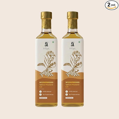 Woodpressed Yellow Mustard Oil