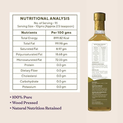 Woodpressed Groundnut Oil