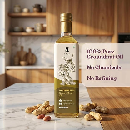 Woodpressed Groundnut Oil