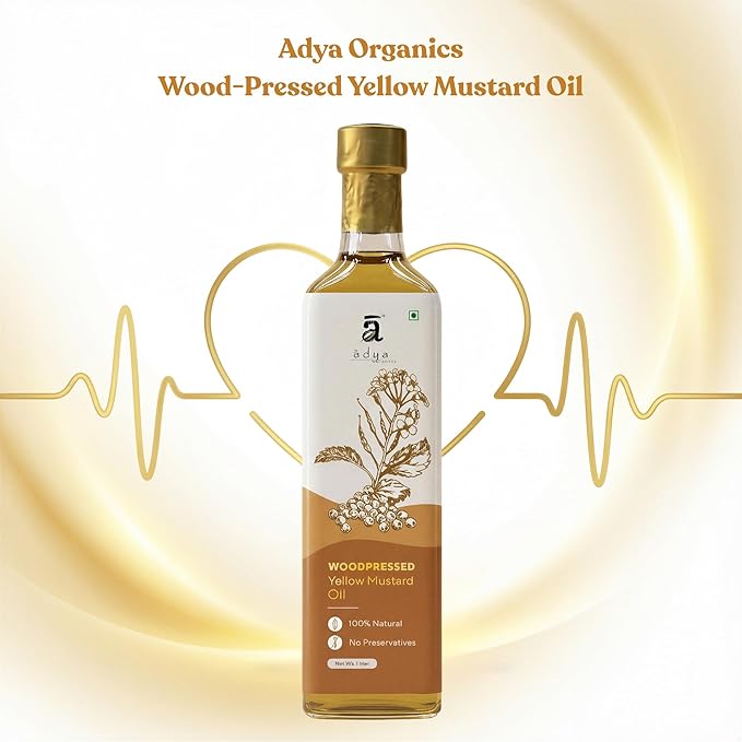 Woodpressed Yellow Mustard Oil