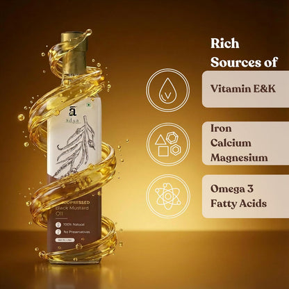 Woodpressed Black Mustard Oil