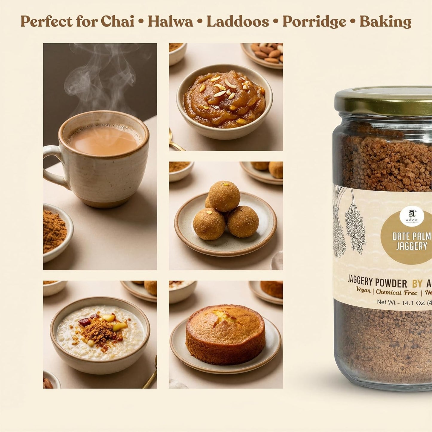 Date Palm Jaggery Powder