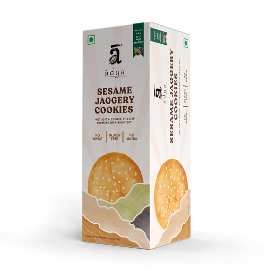 Sesame Jaggery Cookies