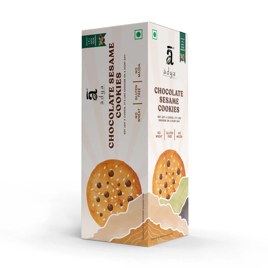 Chocolate Sesame Cookies