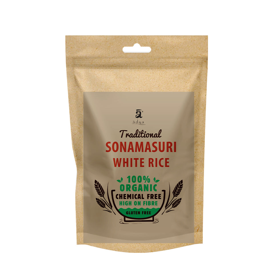 Unpolished Sonamasuri White Rice