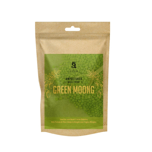 Unpolished Green Moong Dal (Sabut)