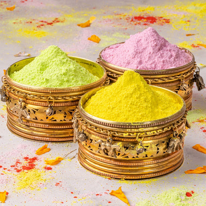 Combo of 3 Organic Natural Gulaal