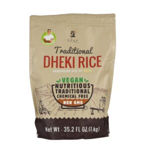 Hand Pounded Rice (Dheki Rice)
