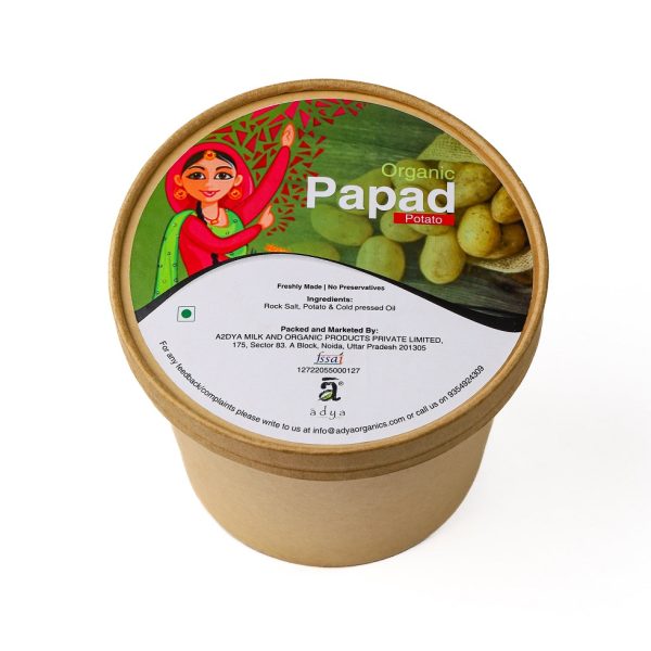 Organic Potato Papad